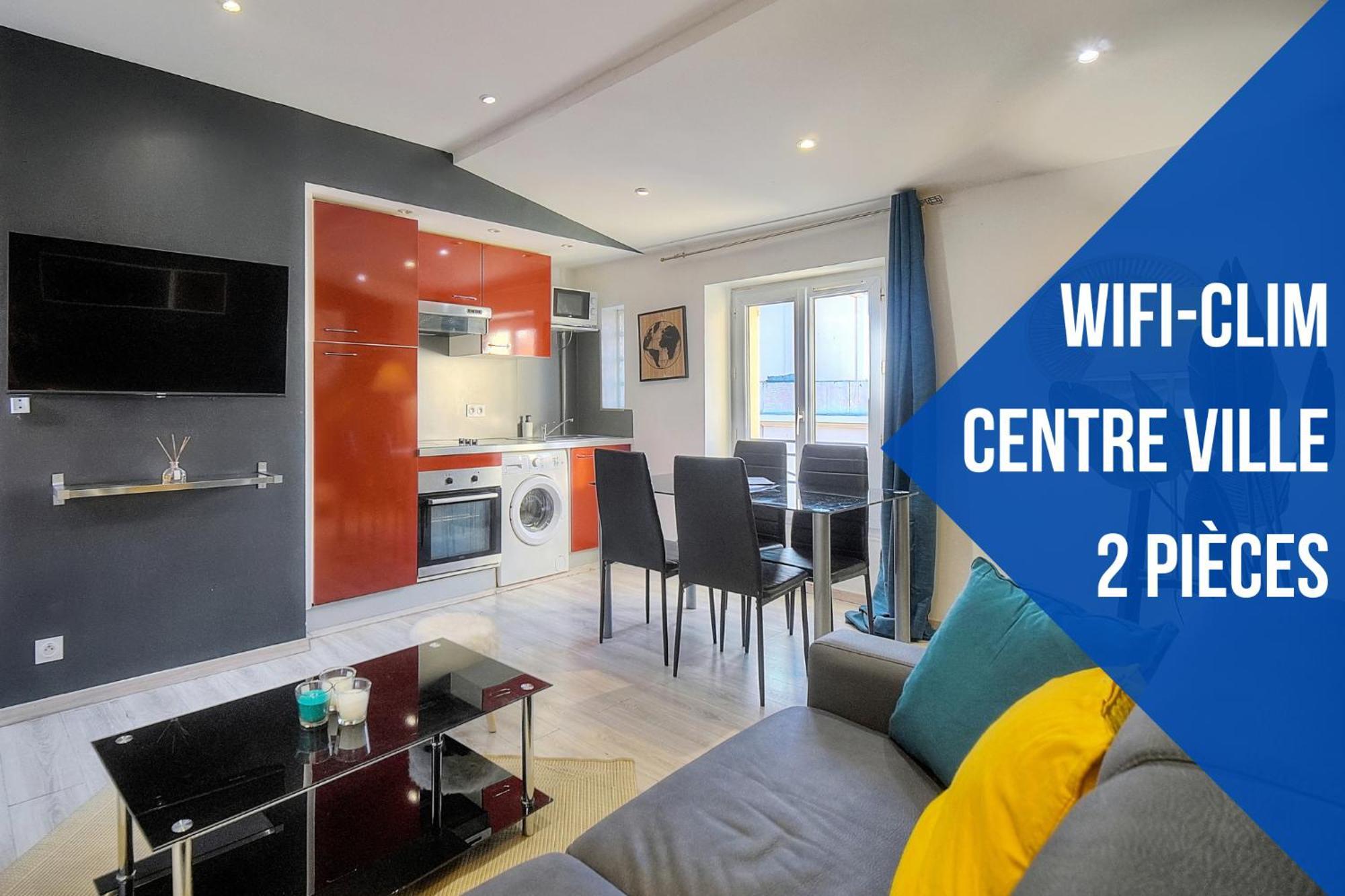 Le Chris - Centre - Wifi - Verriere Cote D'Azur Leilighet Cannes Rom bilde