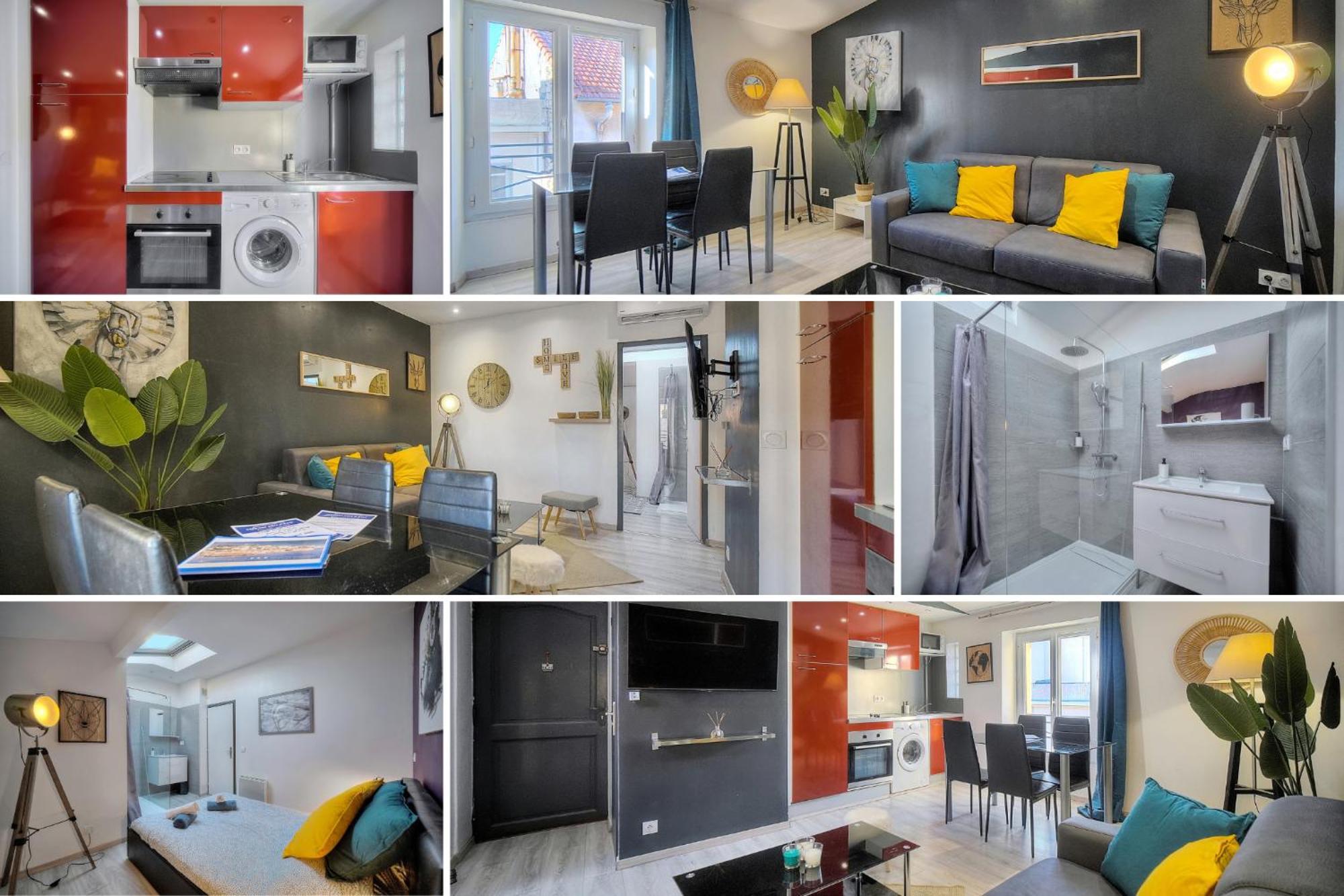 Le Chris - Centre - Wifi - Verriere Cote D'Azur Leilighet Cannes Rom bilde
